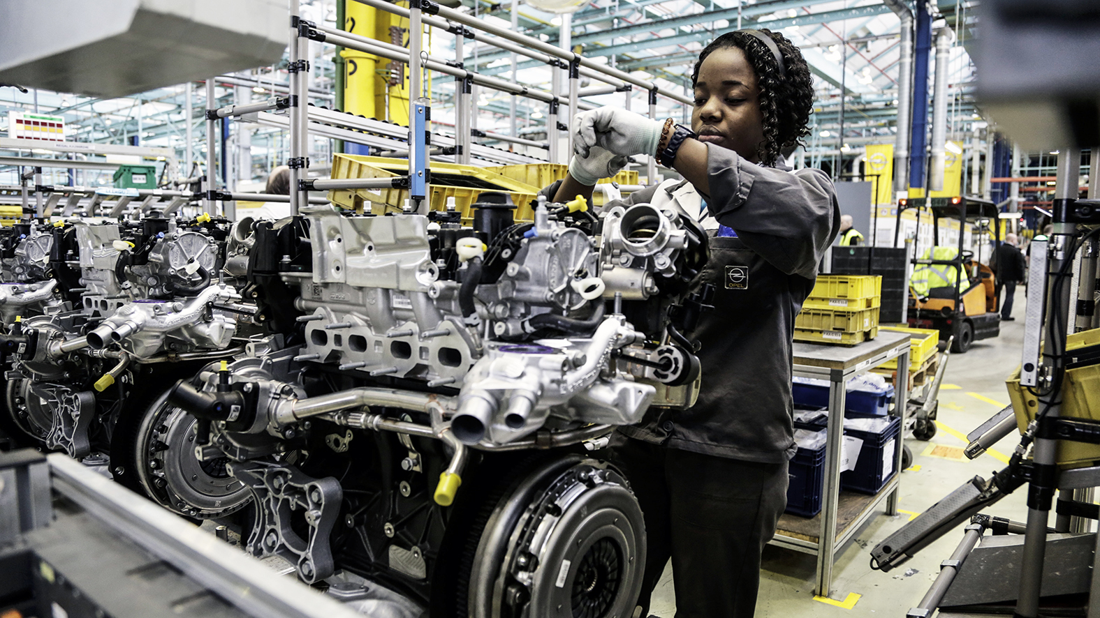 Euro 6 Motorenproduktion im Kaiserslauterer Opel Werk