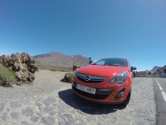W drodze na wulkan Teide.