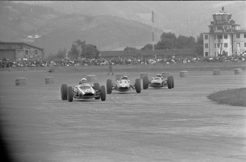 Das erste Formel-1-Weltmeisterschafts-Rennen in Österreich – im Jahr 1964 am Flugplatz in Zeltweg. 