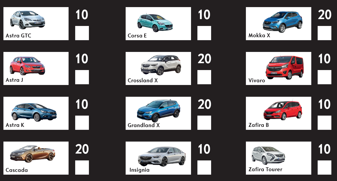 Für Kids mit Blitz im Herzen! Opel POST